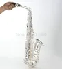 MARGEWATE MAS-5800 nouveauté Saxophone Alto de haute qualité en laiton plaqué argent Eb Tune Sax E Instrument de musique plat avec étui livraison gratuite