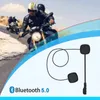 Bluetooth 헤드셋 BT-11 항-간섭 마이크 자전거 자전거 전화 오토바이 헬멧 타기 핸즈프리 헤드폰을위한 4 개의 반지