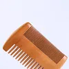 Pocket wood comb double-sided ultra narrow narrow mahogany anti-static health massage hair comb can be customized logo sz150