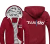 Men's Down Parkas Team Sky Pro Cycle Spessa Fleece Mens Outwear Big Yards Cotton Hoodie Coat Jacket Warm