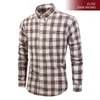 Männer Casual Hemden 2021 Männer Hemd Männer Hohe Qualität Baumwolle Plaid Social Alertory Camisate Tommis Sergio K Shirts12755