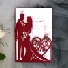 Huwelijksuitnodigingen Laser Uitgeholde Engagement Bruiloft Uitnodiging Kaarten Wedding Anniversary Party Groet Card Party Uitnodigingen Levering