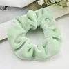 50 colors Solid Girls Velvet Elastic Hair Scrunchie Scrunky Head Bande Ponytail Hairbands ROPE8700323