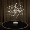 Bonsai Style Christmas Decoration DIY Night Light Touch Switch Control LED Tree Lights for Wedding Party Table Decor