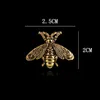 Insect Bee Pins Brooches For Women Clothes Vintage Silver Gold Color Luxury Women Pins And Brooches Jewelry