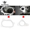 PQY - 10PCS/LOT For SUBARU TOYOTA EJ20 EJ25 TD04L TD05H VF34 VF22 TD04 TD05 VF Turbo Gaskets Down pipe Manifold Gasket Kit PQY-TTG01