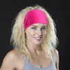 Nieuwe vrouwen brede sport hoofdbanden elastische ontwerper absorberen zweet geen slip yoga haarband hoofd sjaal voor meisjes vrouwelijke luxe sieraden accessoires