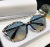 Toptan-Marka Tasarımcısı Lüks Güneş Gözlüğü Metal Çerçeve Büyüleyici Kedi Gözlük Avant-Garde Tasarım Stil En Kaliteli UV400 Lens Gözlük