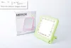 Folding makeup mirror contracted square towel mirror