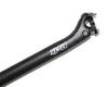 MCFK T800 Koolstofvezel Road Fietszitting Post MTB BIKE SEATPOOST OFFSET 20mm 3k Carbon Fietsen Delen 27.2 30.8 31.6mm Matlengte 400mm