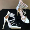 2018 frauen Frühling Sandalen Hohe Ferse Schuhe Frau Hochzeit Schuhe Sexy Lady High Heels Pumps Frauen Kristall Party Prom Hausschuhe