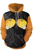 Halloween Night Party Stage Costumes Pumpkin Lantern Hoodies Europe and the United States Autumn New Fashion Hooded Casual Sweater