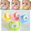 تصميم الحيوانات الكرتونية مصاصة على فصوص للأطفال Teether Safety Food Food Grade Silicone Snoothing Nipple Nipple Nepple Newborn