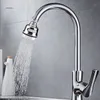 Keuken onder druk gebrachte kraan 360 graden draaibaar verstelbare splash-proof universele kraan douche water roteerbare filter spuitmondstuk DBC BH3639