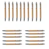 Luffa Ballpoint Pen Sets Misc. Quantities Bamboo Wood Writing Instrument (20 Set)