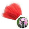 Ny sommarprinsessan Pet Cat Wedding Dress Sweet Dog Mesh Kjol Solid Clothes Pet Tutu kjol Sexig designkläder