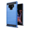 Coque de protection intégrale pour Galaxy A20/A30/A50, étui de téléphone à Texture brossée résistant aux chocs pour Note8/Note9/S7/S7 Edge