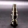 Universal Infinity Domeless Tools 6 en 1 Titanium Nail 10mm 14mm 18mm Réglable Mâle ou Femelle Huile Gr2 clous en titane sans dôme