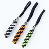 QingGear, cuchillo táctico de Paracord hecho a mano, llavero con cordón, herramienta, cordón, tiradores de cremallera con cuentas de calavera, trenza cuadrada, equipo para exteriores