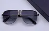 Оптово-08S Модные мужские солнцезащитные очки Wrap Sunglass Square Frame Защитная линза от ультрафиолетового излучения Ноги из углеродного волокна Летний стиль Чехол высшего качества