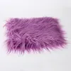 Wyprzedaż newborn photography Props Soft Baby Fur Backet Faux Fur Background Backets Cute Infant Kids Fotografia de baby