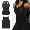 Nya kvinnor Neoprene Bastu Vest Body Shaper Slimming Midje Trainer Fashion Workout Shapewear Justerbart Sweat Belt Corset7876533