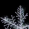 3pcs / lot Décoration de Noël Flocon de neige Ornement d'arbre de Noël en plastique Flocon de neige Artificiel Flocon de neige Décoration Party Supplies DBC VT0538