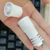 Newest Ceramic Universal Nail 14mm 18mm Male Female Joint Ceramic Nails Ceramic Caps Cap For 20mm Heating Coils Smoking Accessories