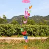 Vendita calda farfalla carillon di vento ornamenti creativo casa giardino decorazione artigianale bambini regalo di compleanno farfalle ciondolo campanelli eolici decori