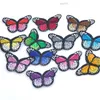 broderie bricolage papillon coudre sur patch badge brodé tissu applique