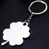 Email 10pcs Mode Trèfle porte-clés en métal en alliage voiture Accessoires Pendentif porte-clés Charm Feuille Design Sac Bijoux Porte-clés