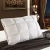 Feather Pillow 48*74cm 3D Bread White Duck Down Standard Antibacterial Elegant Home Textile 014