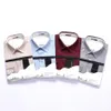 2020 Män T Shirt Classic Style Patchwork Shirt Men Skjortor Mode Märke Långärmad Horisontell Gant Mäns Casual Shirts Vit man