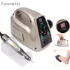 Strong 65W Electric Nail Drill 35000RPM Manicure Machine Pedicure Tools Accessoires Drill Bits Fil Nail Art Utrustning med LCD