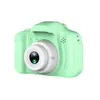 Mini appareil photo numérique jouets pour enfants 2 pouces HD écran rechargeable accessoires de photographie mignon bébé enfant cadeau d'anniversaire jeu de plein air