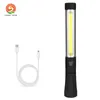 New multi-function USB rechargeable flashlights COB car repair light work light car overhaul lighting maintenance light