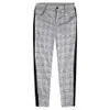 Męskie Summe Plaid Pants Soft dżinsy Męskie odzież uliczna pasiastka hip -hop spodni chudy chinos spodnie Slim Fit Casual Joggers Camuflage A212N