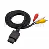 AV TV RCA Cabo 1.8m 6FT AV TV RCA Video Cabo de cabo para SNES Game Cube para N64 64 Cabo de Jogo