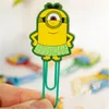 Bookmar Clea Mini Paper Clips Cartoon Color Plástico Bookmarks de papel Clipes Student Prêmio Presentes1171790