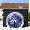 Cabine Photo gonflable attrayante de 3.5m, modèle de caméra publicitaire, tente Cube gonflable, maison pour décoration de fête et de mariage