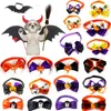 Halloween Pet Bow Tie Pets Dogs Cats Pumpkin Ghost Witch Collar Bowknot Tie Holiday Grooming Supplies