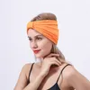 Copricapo da donna Stretch 2020 Turbante Accessori per capelli Copricapo Yoga Run Fasciatura Fasce per capelli Fasce per capelli Fascia larga DA388