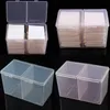 Cotton Pad Box Nail Art Remover Paper Wipe Holder Container Storage Case with 300pcs Cotton Wipes UV Gel Cleaner Lint Dust Free towelNA092