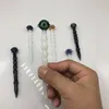 Bellissimi occhiali colorati Dab Tools per accessori per fumatori di olio e cera nuovo strumento per dabber in vetro di design in vendita per pipa ad acqua bong