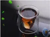 25-250 ML Kreative 4 Größe Doppelwandige Schädel Schuss Kaffee Bier Tasse Transparent Wein Whisky Champagner Cocktails Tassen Drink Party Geschenk