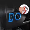 Estilo do carro adesivo Cromo Car Styling Interior CONSOLE FEARLLE Moldura Decorativa Cobertura Tira de Tira 3D para Porsche Cayenne Acessórios