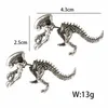 Orecchini di dinosauri Studini in lega Orecchini per fari punk carini gioielli animali9545119