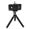 Mini Flexibele cameratelefoonhouder Flexibele Octopus Tripod Bracket Stand Holder Mount Monopod voor iPhone 6 7 8 Plus smartphone3089022