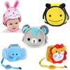 Regulowany Toddler Baby Baby Baby Safety Helmet Head Protection Hat Do Walking Crawling Cute Animal Soft Headguard Caps 0-5t