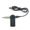 3,5 mm jack draadloze Bluetooth-ontvangeradapter voor automuziek Stereo o Aux A2DP voor hoofdtelefoonontvanger Handsfree-adapter2986891